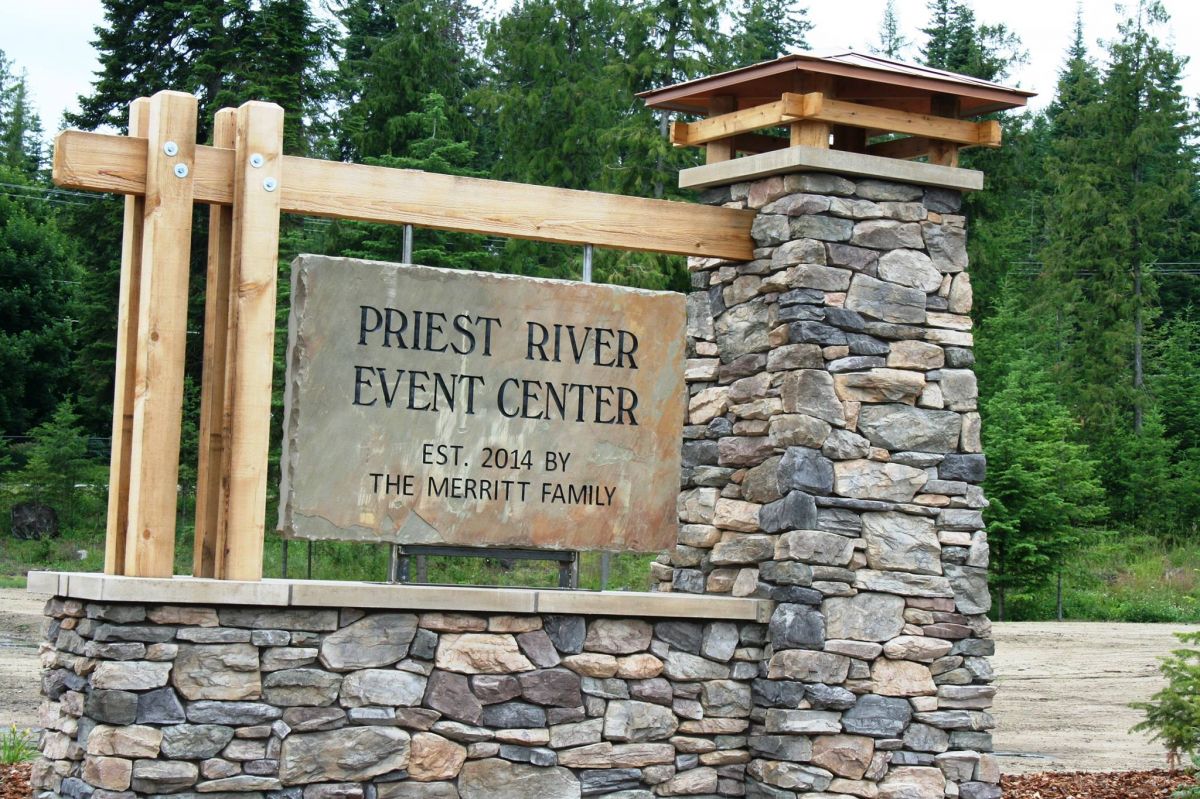 Priest River Event Center Sign
